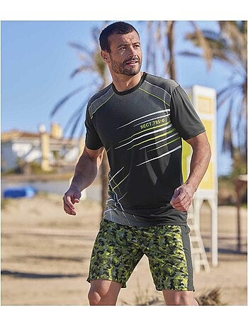 Short Microfibre Imprimé - ATLAS FOR MEN