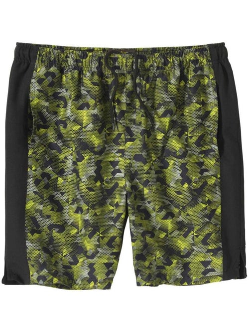 Short Microfibre Imprimé   - ATLAS FOR MEN - Kiabi