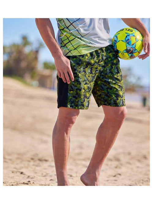 Short Microfibre Imprimé   - ATLAS FOR MEN - Kiabi