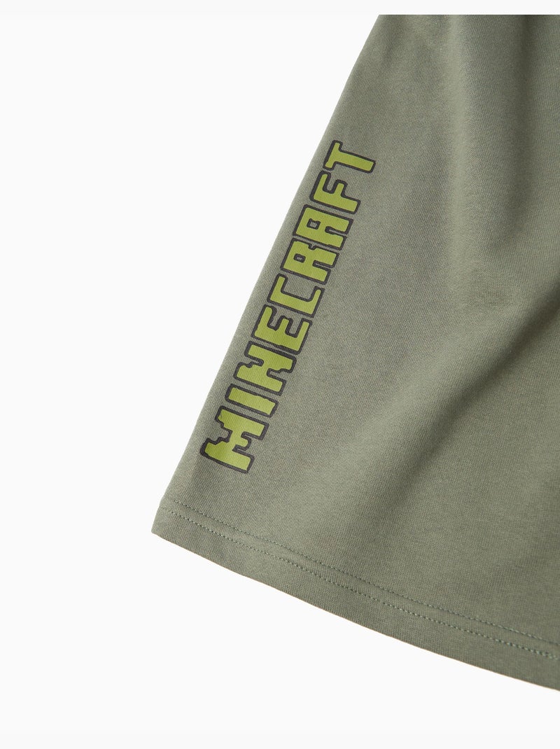 Short « Minecraft », MO Fashion Vert - Kiabi