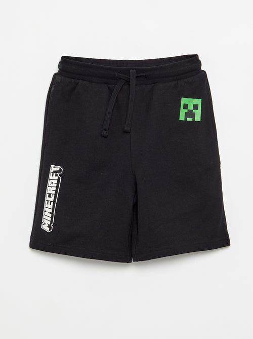 Short 'Minecraft' van ongeruwde molton - Kiabi Short 'Minecraft' van ongeruwde molton - Kiabi