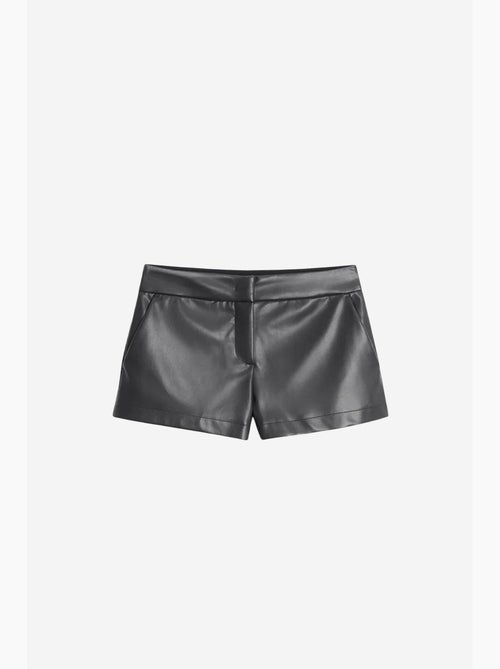 Short mini en simili cuir, taille mi-haute dilvin - Kiabi Short mini en simili cuir, taille mi-haute dilvin - Kiabi
