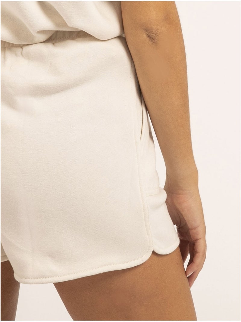 Short molleton xonara Ecru - Kiabi