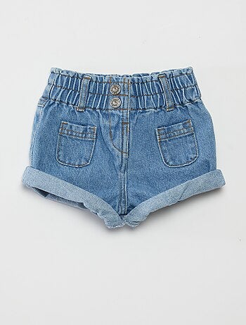 Short paperbag en jean