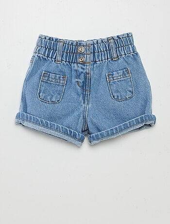 Short paperbag en jean