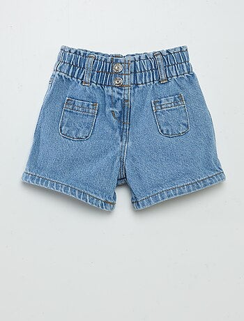 Short paperbag en jean