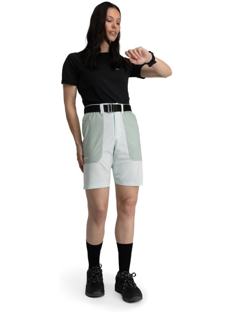 Short randonnée déperlant femme randonnée femme solara mint Vert - Kiabi