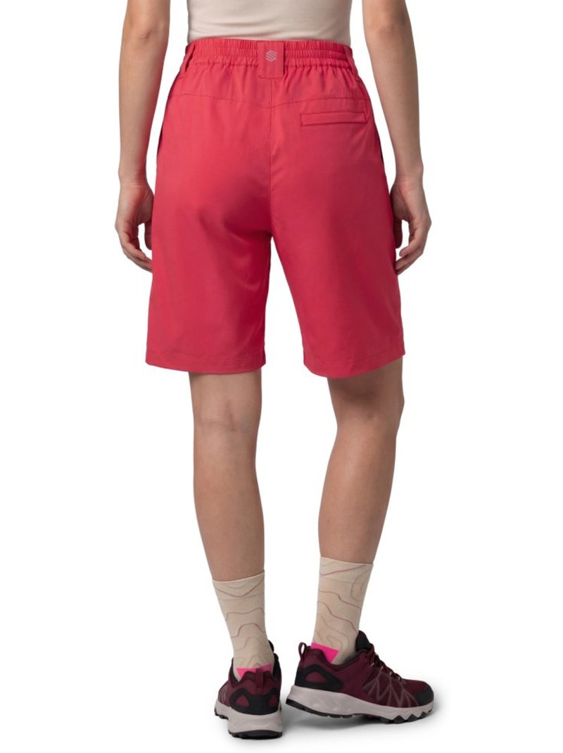 Short randonnée déperlant femme randonnée femme solara-w Rose - Kiabi
