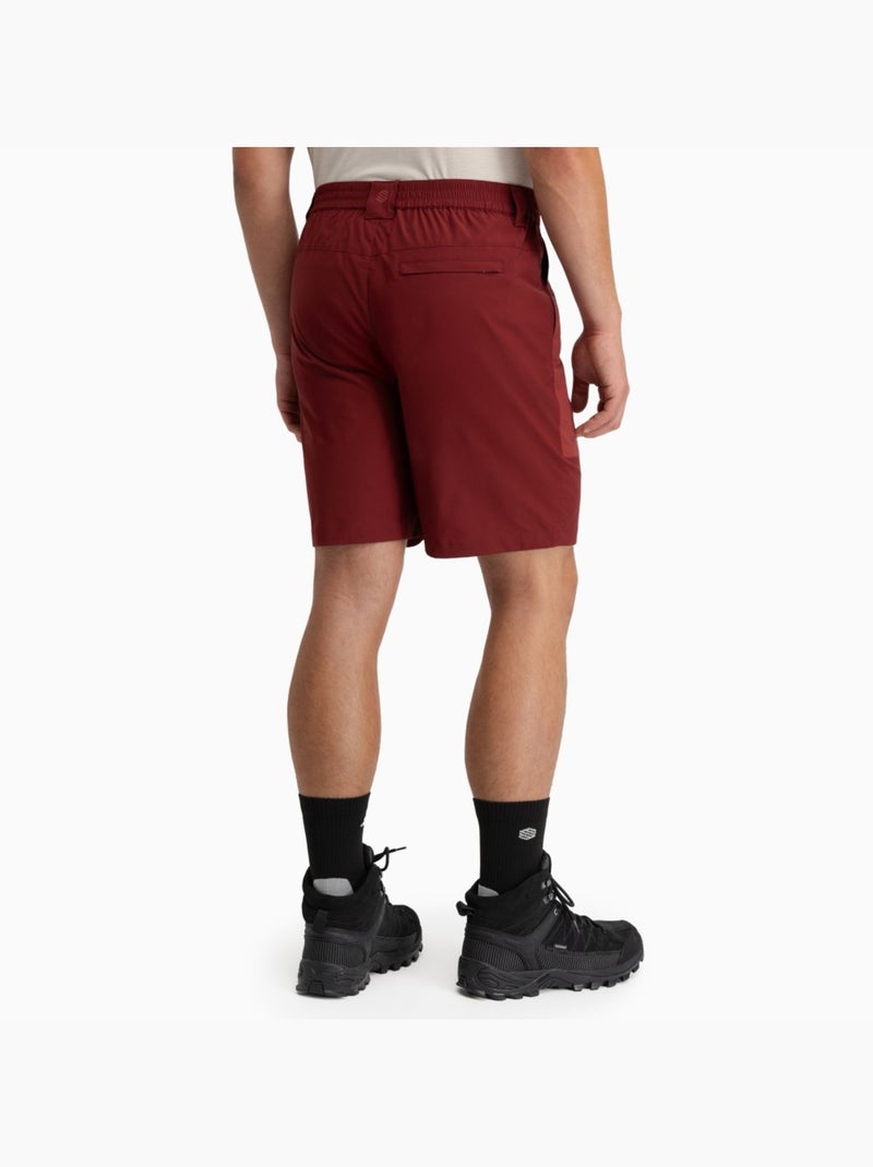 Short randonnée déperlant homme randonnée homme range maroon Rouge brique - Kiabi