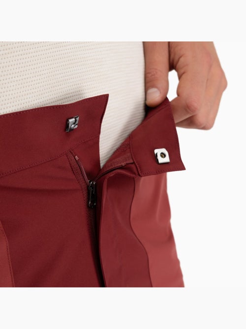 Short randonnée déperlant homme randonnée homme range maroon - Kiabi