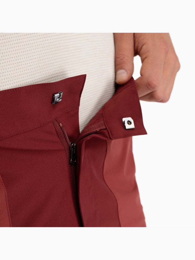 Short randonnée déperlant homme randonnée homme range maroon Rouge brique - Kiabi