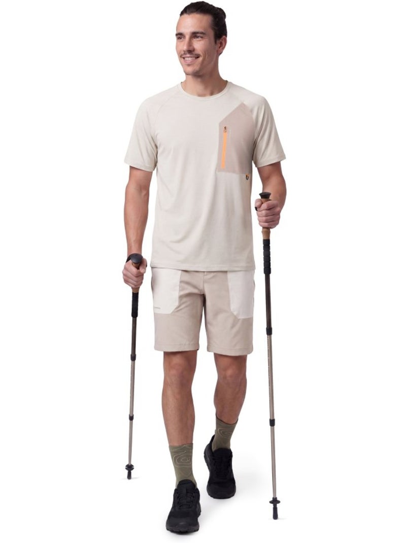 Short randonnée déperlant homme randonnée homme range sand Beige - Kiabi