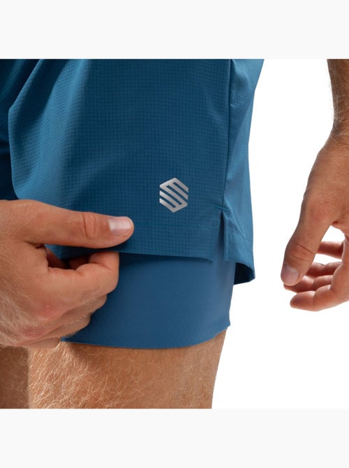 Short running double couche homme fitness homme admix - Kiabi