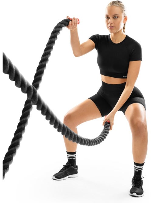Short sport sans couture femme fitness femme persist - Kiabi