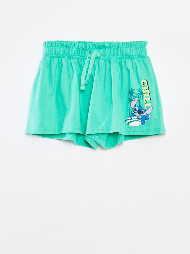 Short 'Stitch' Vert - Kiabi