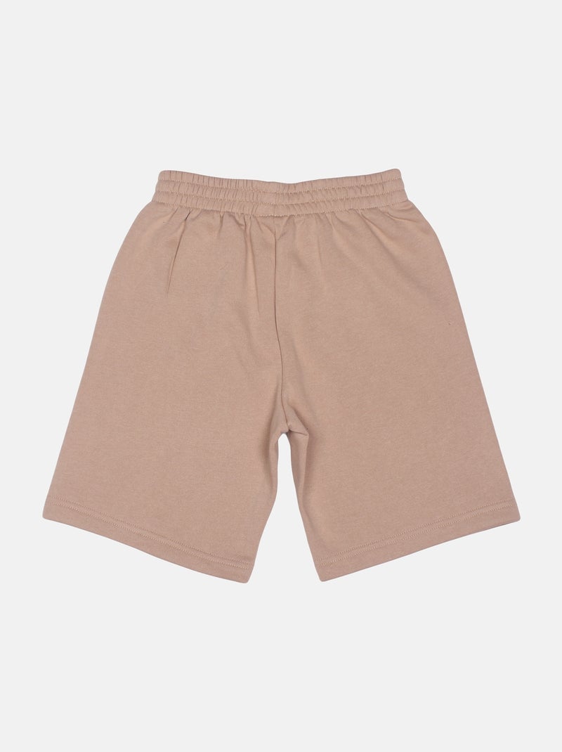Short taille élastique - Nike Beige - Kiabi