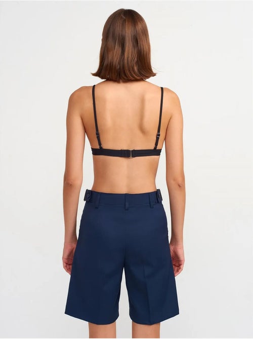 Short taille haute à ceinture et jambe large dilvin - Kiabi Short taille haute à ceinture et jambe large dilvin - Kiabi