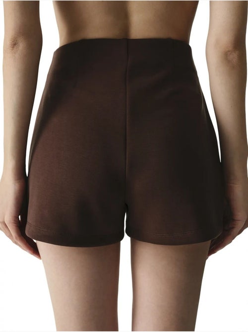 Short taille haute en modal penti - Kiabi Short taille haute en modal penti - Kiabi
