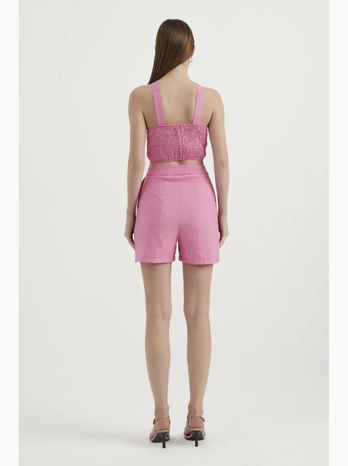 Short taille haute hiccup - Kiabi Short taille haute hiccup - Kiabi