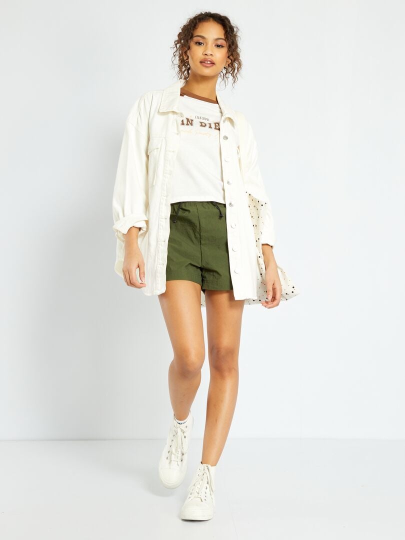Short Beige KHAKIS & CO. Femme Taille 14 (36) – Neuf Sans étiquette