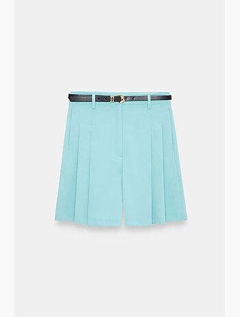 Short tailleur taille haute à jambe large dilvin