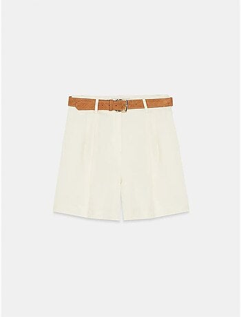 Short tailleur taille haute à jambe large dilvin