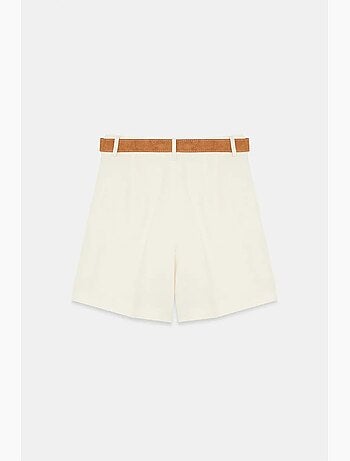 Short tailleur taille haute à jambe large dilvin