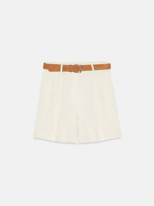 Short tailleur taille haute à jambe large dilvin - Kiabi Short tailleur taille haute à jambe large dilvin - Kiabi