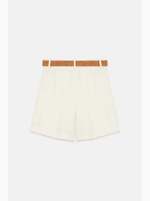Short tailleur taille haute à jambe large dilvin - Kiabi Short tailleur taille haute à jambe large dilvin - Kiabi