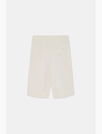 Short tailleur taille haute à jambe large dilvin