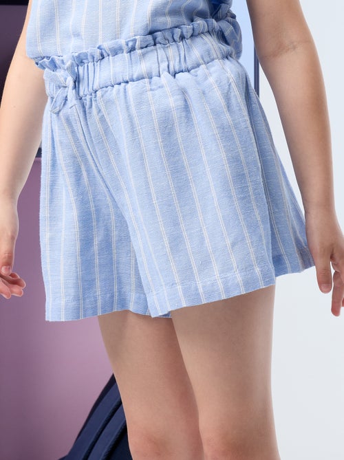 Short uni avec nœud fantaisie - Kiabi Short uni avec nœud fantaisie - Kiabi