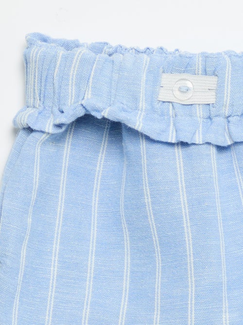 Short uni avec nœud fantaisie - Kiabi