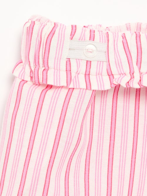 Short uni avec nœud fantaisie - Kiabi