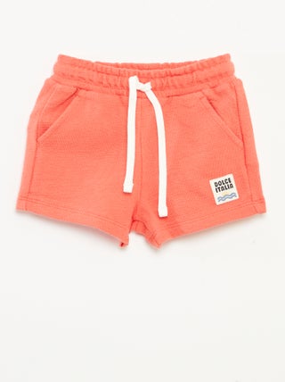 Short uni avec poches
