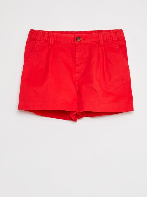 Short uni avec taille ajustable - Kiabi