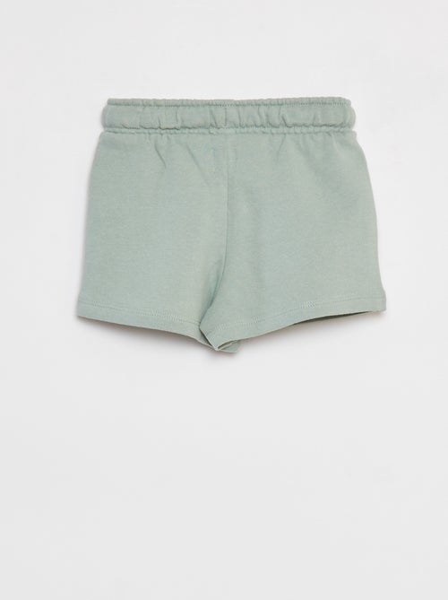 Short uni avec taille élastiquée - Kiabi