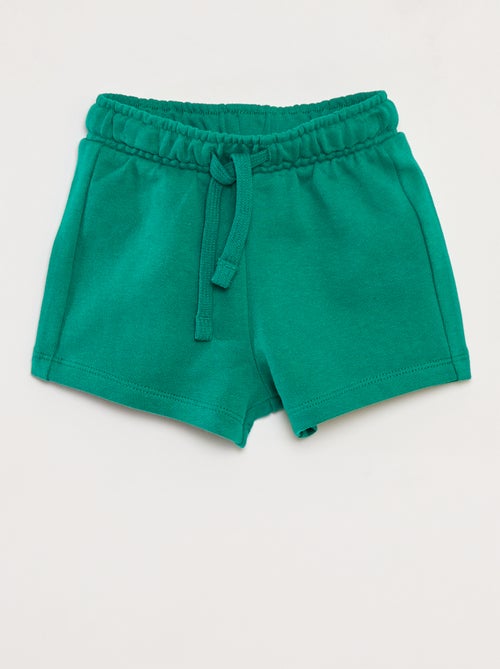 Short uni avec taille élastiquée - Kiabi