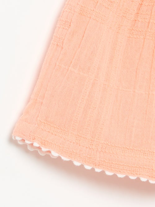 Short uni en dobby - Kiabi