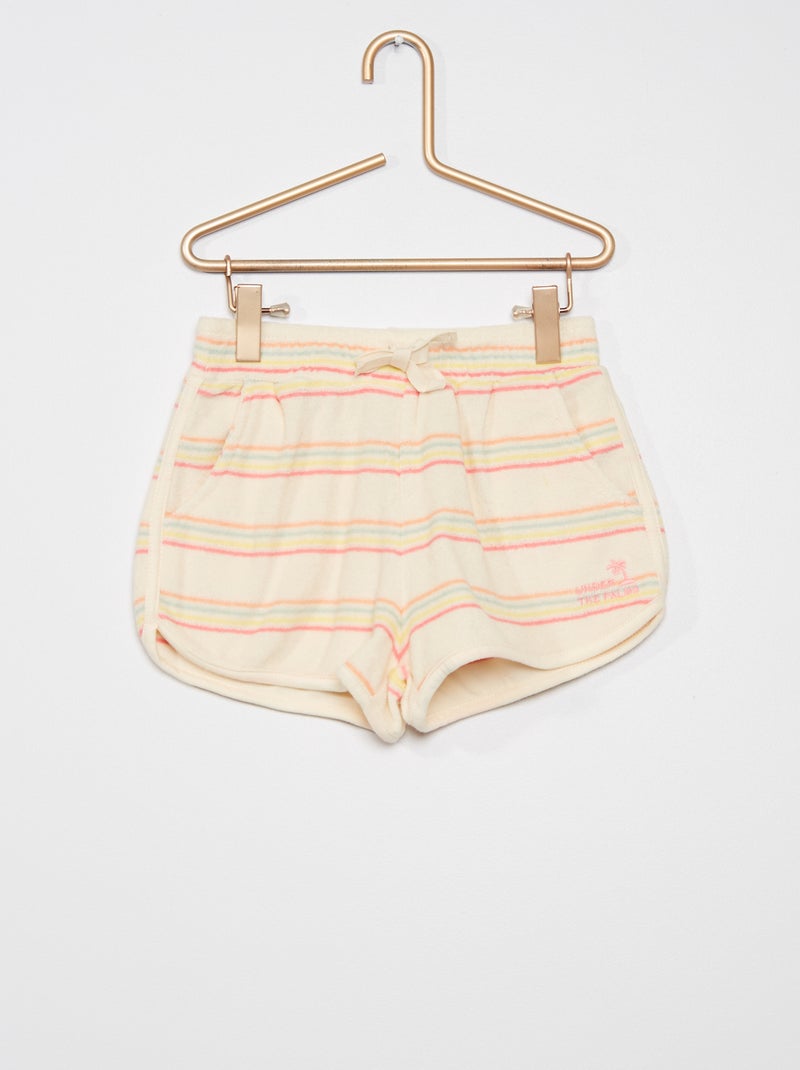 Short van badstof BIEGE - Kiabi