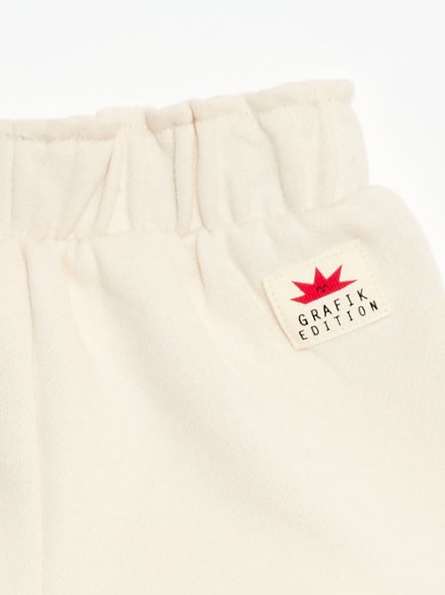 Short van bedrukte jersey - Kiabi