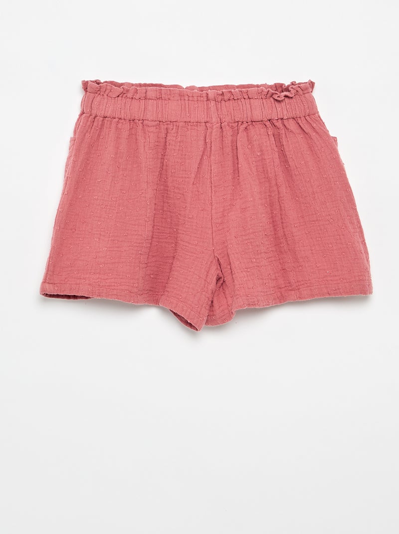 Short van canvas Rose - Kiabi