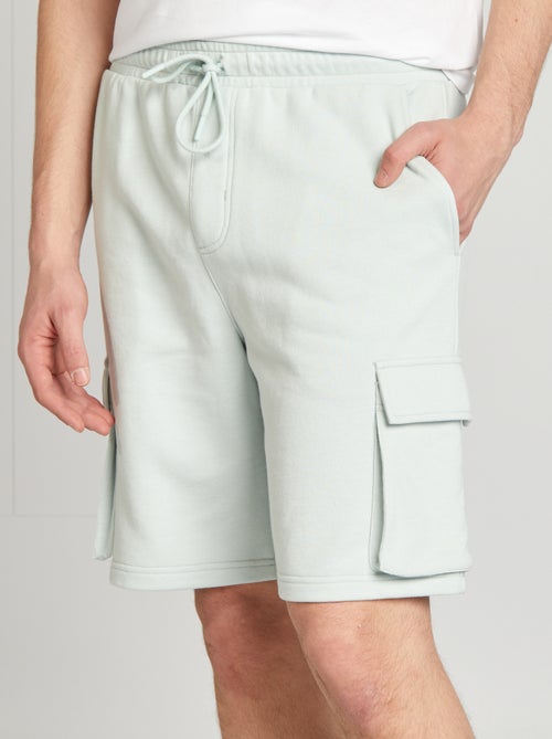 Short van dunne joggingstof met zakken - Kiabi