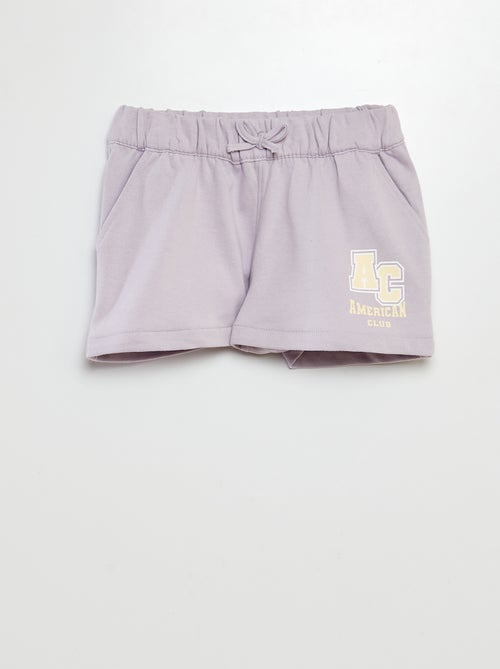 Short van dunne joggingstof - Kiabi