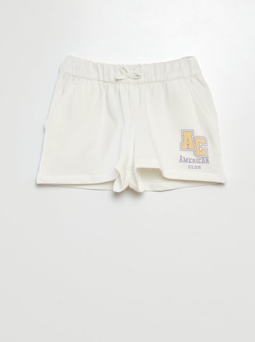 Short van dunne joggingstof - Kiabi