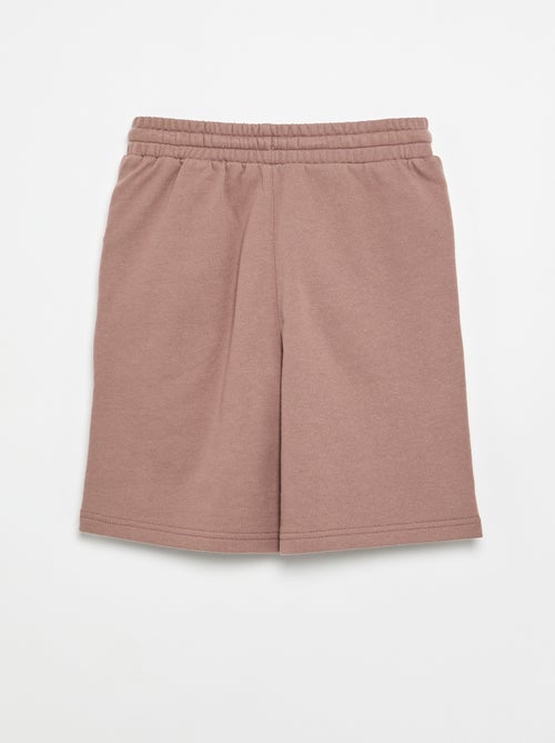 Short van French Terry-stof - Kiabi