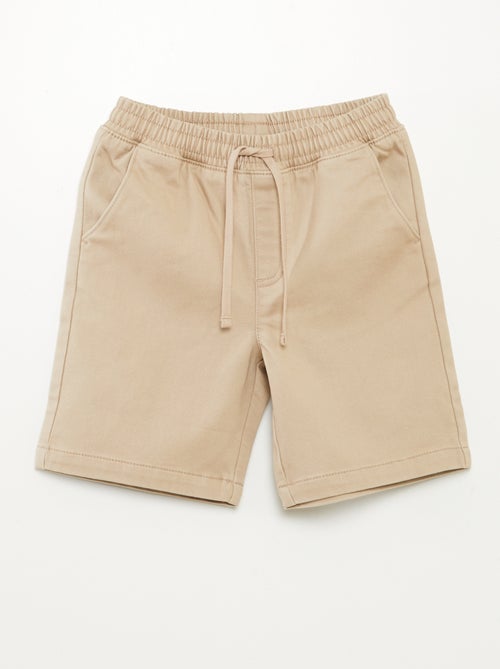 Short van gebreid denim - Kiabi