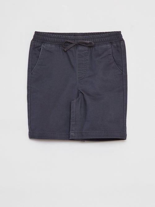 Short van gebreid denim - Kiabi
