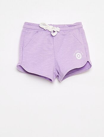 Short van joggingstof - Grafik Edition