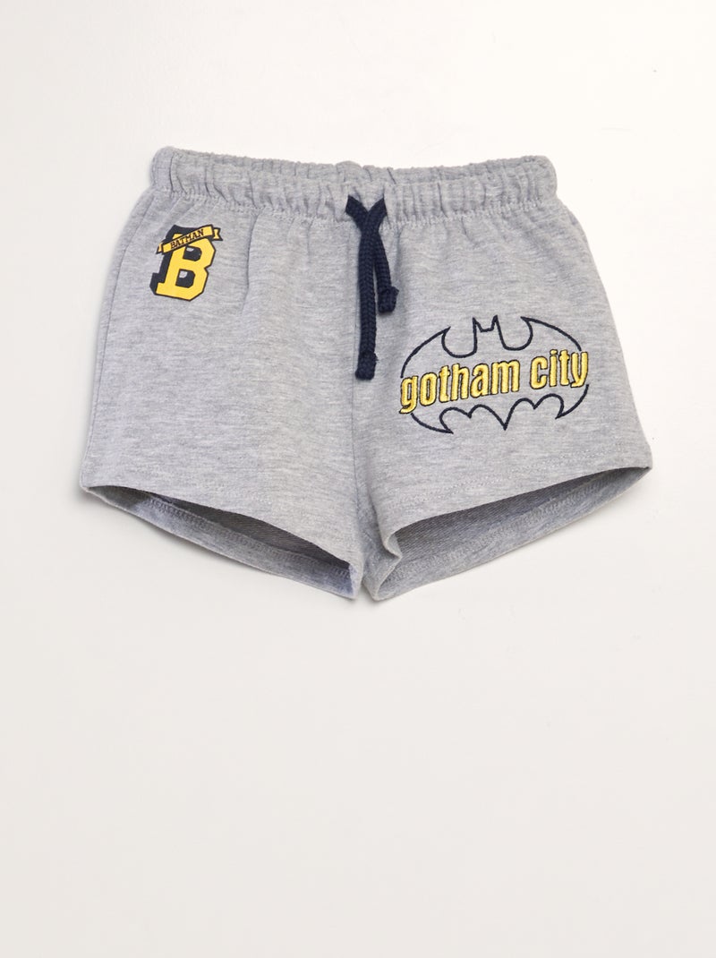 Short van joggingstof 'Batman' GRIJS - Kiabi