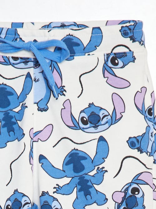 Short van joggingstof met Stitch-print - Kiabi